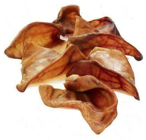 Express Pet Supplies 20 x Extra Large Pigs Ears Dog Treat Chew