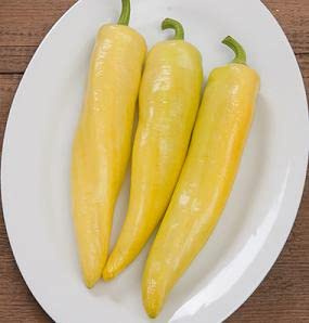 Pepper Joe's Goddess Banana Pepper Seeds – Pack of 10+ Sweet Pepper Seeds – USA Grown – Hybrid Pepper Seeds