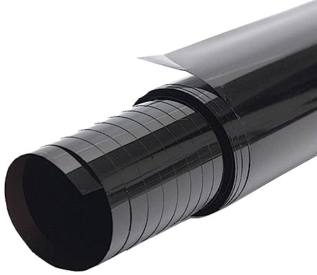 MOCNT Película de Tinte de Ventana de Coche 50% VLT Láminas Tintada para Ventanas de Coche Autoadhesiva Película Solar Protección para Coche Privacidad Vinilos Película 60cmx300cm