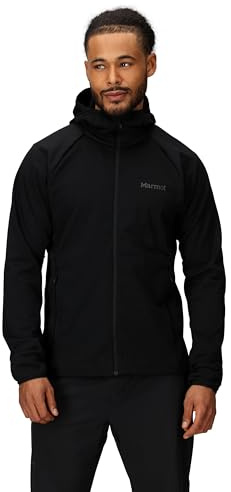 Marmot Herren Leconte Full Zip Hoody, Warme Fleece-Jacke, Jacke mit Reißverschluss, atmungsaktiv, winddichte Weste, leicht zu packen, ideal zum Wandern & als Midlayer