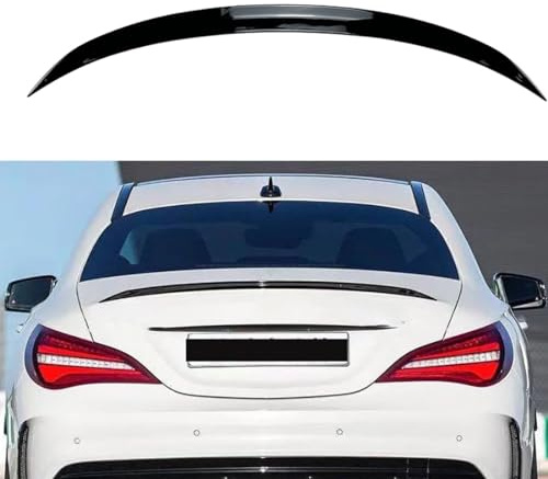 ljxwzh Spoiler Posteriore per Auto per Mercedes Benz CLA W117 CLA180/200/250/260 2014-2019, Alettone Posteriore per Auto, Alettone per Bagagliaio Spoiler Posteriore in ABS