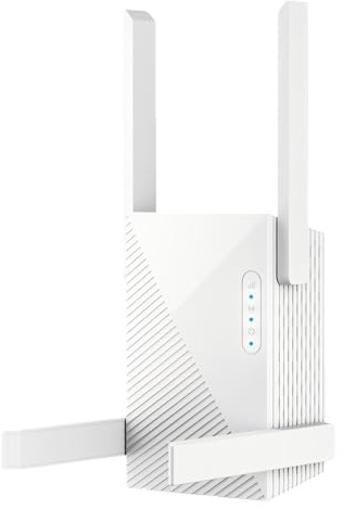 WiFi Extender WiFi Booster 1200 Mbps Dual Band (5GHz/2.4GHz) WiFi Extenders Signal Booster for Home, Internet Extended Booster WiFi Repeater (White)