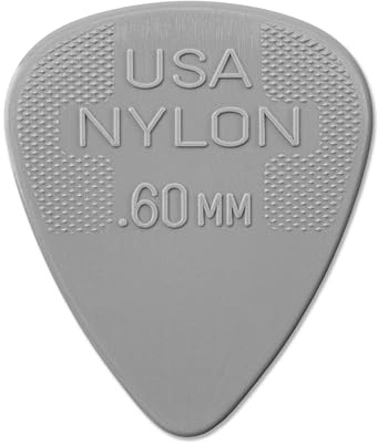 DUNLOP Nylon Standard 0,60 mm gris, pack de 12 médiators (44P060)