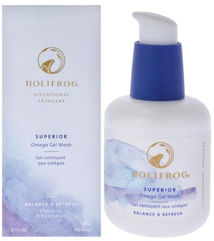 HoliFrog Superior Omega Gel Wash For Women 5.1 oz Face Wash