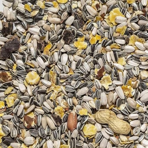 Il Contadino - Antichi Becchimi | MISCUGLIO per PAPPAGALLI Grandi | Formula Ricca di Semi Selezionati Adatta per Tutto L'Anno, No OGM, 100% Vegetale, Assenza di scarti. qualità Superiore (5 kg)