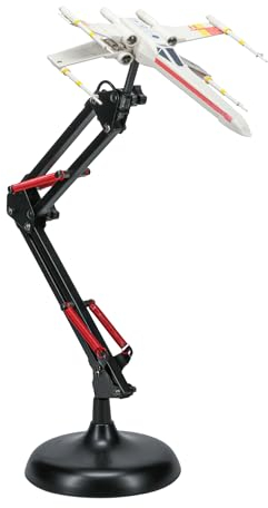 Star Wars X-Wing Flexibler Tischlicht, 15 cm (5,9 Zoll) breite Replik des Schiffs mit LED-Beleuchtung, Betrieben durch im Lieferumfang enthaltenes USB-Kabel