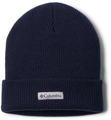 Columbia Whirlibird Cuffed Beanie, Berretto Invernale Unisex - Adulto, Collegiate Navy/Logo, Taglia unica