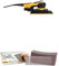 Mirka DEOS II 383 Schwingschleifer 70x198mm 300 W vibrationsarme Schleifmaschine + Mirka Abranet Netz-Schleifstreifen 70x198 mm Klett, Korn P120, 50 Stk