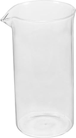 Amosfun Glass Coffee Press Replacement 600ml Spare Glass for French Coffee Press Makers