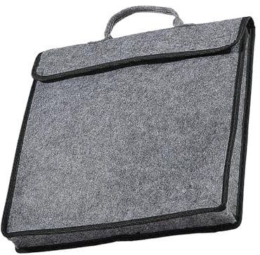 Heavy Duty Barbecue Storage Bag with Reinforced Handle and Non-Slip Hooks for Outdoor Cooking, Strong BBQ Tool Carrying Case