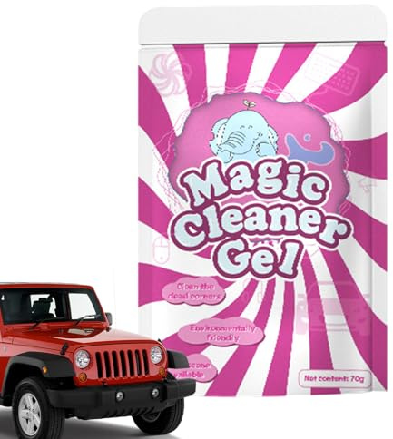 Masilla de coche para limpieza | Gel limpiador de teclado de computadora, suministros reutilizables para limpieza de residuos de coche, slime para el hogar, teclado, computadora