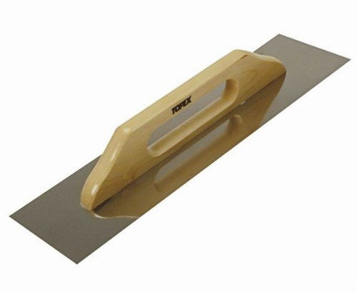 TOPEX Stehle Planche à râper en acier inoxydable avec manche en bois 130 x 680 mm