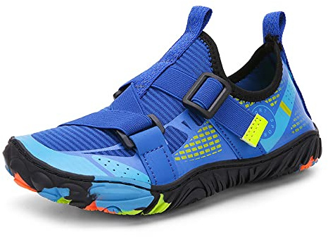Mateju Zapatos de Agua Niño Niña Escarpines Zapatos de Natación de Verano Zapatillas de Agua Playa Antideslizantes Secado Rápido Clásica Deportes Acuáticos Surf