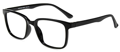 Firmoo Blaulichtfilter Brille Damen Herren Anti Belastung Der Augen Computerbrille ohne Sehstärke Entspiegelt Anti Blaulicht UV Schutzbrille