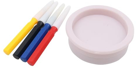 ieron Juego de aceite profesional para relojes, 4 en 1, diferentes bolígrafos de aceite y taza de aceite para reparación de relojeros, juego de herramientas de limpieza de bricolaje
