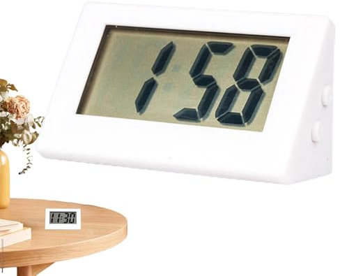 Sveglia elettrica - Orologio digitale a batteria | Sveglia digitale da comodino, sveglia elettrica da tavolo con display a LED, sveglia da viaggio orologio digitale, orologi elettrici per aula