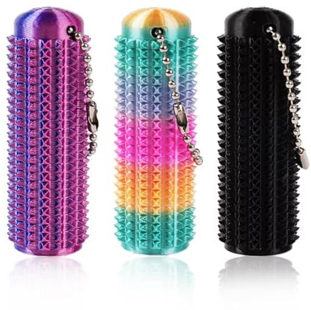 Little Ouchies Pain Fidget Lot de 3 jouets anti-stress avec porte-clés pour adultes pour soulager le stress et la concentration, cadeaux sensoriels
