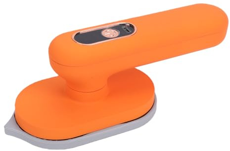 Fabater Plancha Inalámbrica, Portátil, 524 G, Batería Liviana de 2000 MAh, Calentamiento Rápido, Plancha Recargable, Máquina de Planchar de Mano con Cable USB, Almohadilla de Planchado para Viajes,