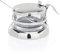 WAS 1497 000 Chromnickelstahl Parmesan/Marmeladen Menage, 9cm Durchmesser