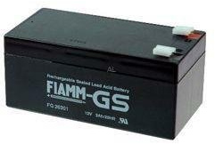 Fiamm FG20341 blybatteri 12 V 3,400 mAh med 4,8 mm uttagskontakter