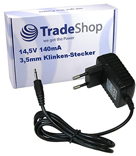14,5 V 140 mA fuente de alimentación cargador cable de carga 1,2 m de largo compatible con cortasetos Gardena HS 36 / HS 42, tijeras de césped RS 10, tijeras de borde de césped RL 10, recortadora TL