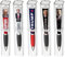Trump Collectors Set Kugelschreiber - Black Grip, MAGA Trump 2024 Design, 3-seitiger Stift, bedruckt in den USA