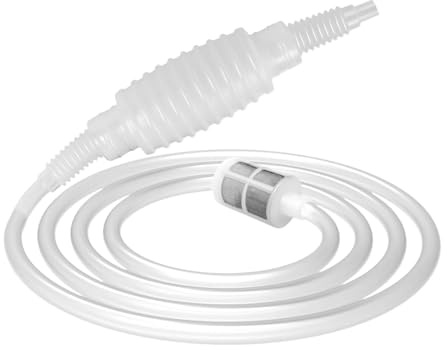 Lahviuu Brew Sifone Tubo,1 Pezzi Sifone Filtro Soft Tube Brew Manuale Sifone Filtro Wine Making Syphon Tube Sifone Birra Vino Pompa Sifone del Vino Tubo,per la Produzione di Birra e Vino,2M