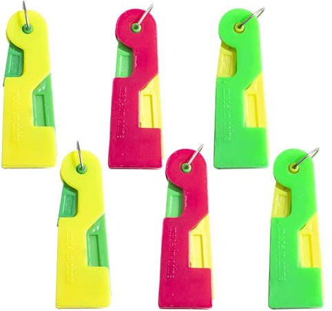 YEJAHY 6 Stück Nadeleinfädler, Nadeleinfädler ür Nähmaschinen, Handmaschine Nähen Einfädler Werkzeug, Einfädelhilfe Nähmaschine, Hand Nähen Werkzeug(Zufällige Farbe)