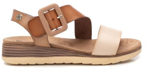 REFRESH - Sandali Donna Taupe - Scarpe comode e versatili - Moda casual - Modello 17284401 (Misurare 38)