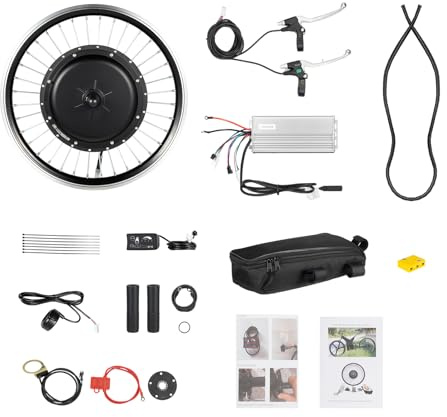 DSYOGX - ‎48 V 1000 W rueda delantera 20 pulgadas, kit de conversión de bicicleta eléctrica, kit de conversión de bicicleta eléctrica, motor de buje para el montaje en la rueda delantera de bicicletas