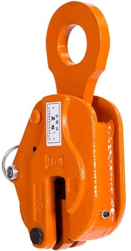 Morsetto per piastra verticale, morsetto verticale con ingranaggio antiscivolo, 1T/2T/3T/5T/8T, morsetti di sollevamento resistenti con apertura a ganascia regolabile, morsetto di sollevamento in