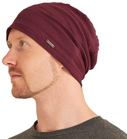 CHARM Mujer Hombre Gorro de Verano Ligeras, Color Vino M