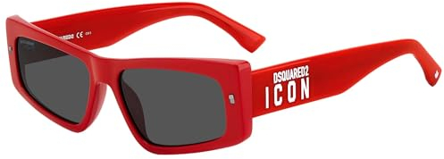 DSquared Unisex Icon 0007/S Sonnenbrille, C9a/Ir Red, 57