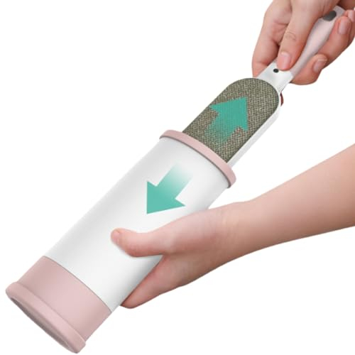 QUITA PELOS MASCOTA - Cepillo quitapelos mascotas coche - QUITA PELUSAS ropa - Cepillo quita pelos de gato - Cepillo atrapa pelos mascotas - Eliminador de pelo de mascotas - Recoge pelos mascotas