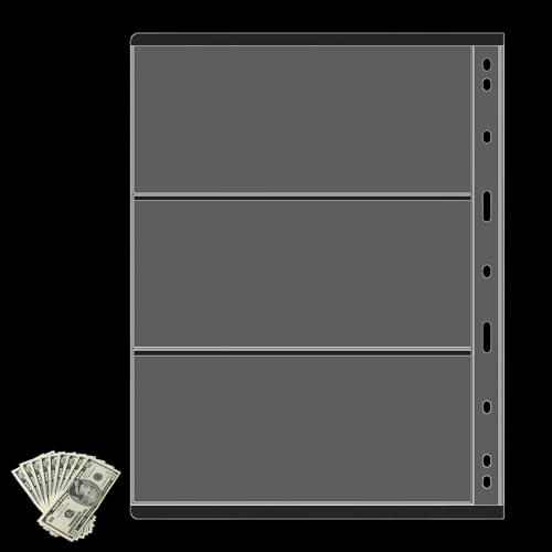 Libro de colección de dinero | Álbum de colección de monedas | Álbum transparente para coleccionar monedas, regalo de Año Nuevo, portátil