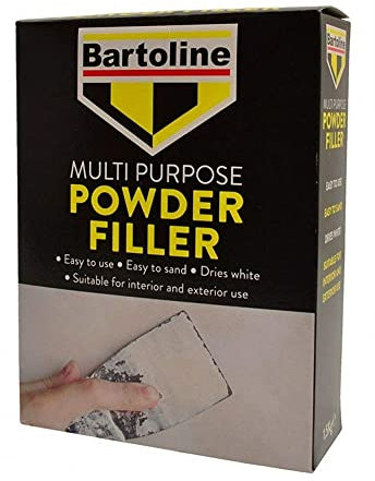 Bartoline Multi Purpose Powder Filler 1.5kg - Strong & Smooth Finish for Plaster, Wood, Brick & Stone – Easy to Mix & Sand