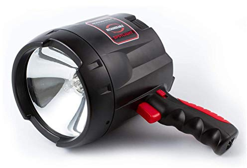GOODSMANN Max Million Tacticpro Bright Portable Cordless Rechargeable Halogen Flood/Spotlight Offroad Automotive/Garage/Emergency/Boating/Fishing/Hunting/Camping/Hiking/Patrolling 9924-0011-08