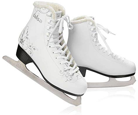 BAUD Damen Mädchen Schlittschuhe gefüttert Classic (39)