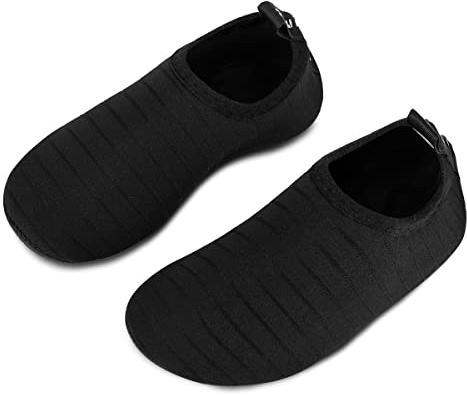 WateLves Enfant Chaussures Aquatiques Fille Garçon Chaussons de Plongée Chaussettes Séchage Rapide Antidérapant Pieds Nus d'eau pour Sports Nautiques Piscine et Plage Natation Surf Voile Mer