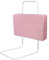 UISEBRT Bettgitter 50cm Rausfallschutz Bett, Bettschutzgitter für Kinder 5-Loch Höhenverstellbar Kinderbettgitter Sicherheitsschutz für Kleinkinder, Babys und Kinder, Rosa