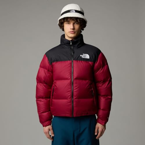 The North Face NF0A3C8D5BO1 Men’s 1996 Retro Nuptse Jacket Giacca Uomo BEETROOT/TNF BLACK Taglia XXL