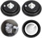 3PCS Rondelles de Diaphragme de Soupape, Rondelles de Joint Chasse d'Eau WC, Membranes pour Robinet Flotteur, Joints de Diaphragme à Entrée Latérale pour l'Entretien des Chasses D'eau des Toilettes