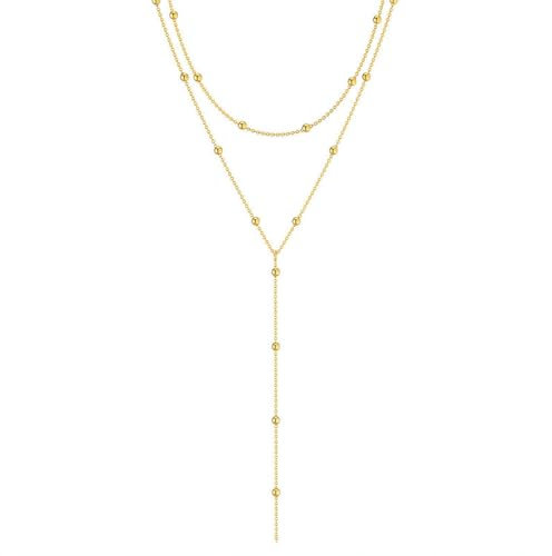 IKOPFLN BH Bikini Goldkette Harness Schmuck für Sommer, Strand und Nachtclub - Einstellbar für Frauen und Mädchen