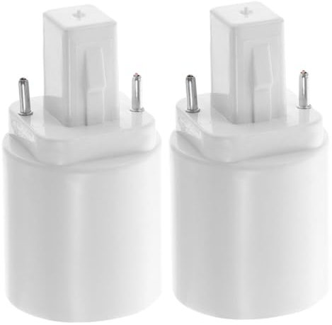 Tofficu 2stücke Gd Lampensockel-adapter Lampenfassungsadapter Für Led-lampen Geeignet Für Büro Und Zuhause