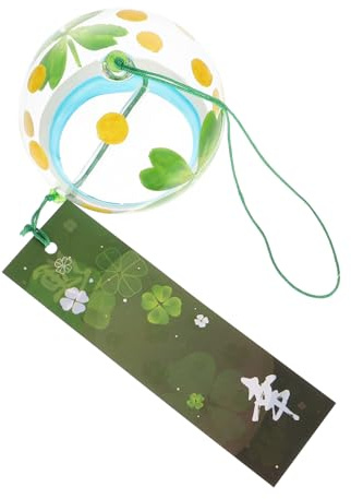 UKCOCO Carillón De Viento De De Estilo Japonés Campana De Viento Colgante para Balcón Diseño De Cuatro