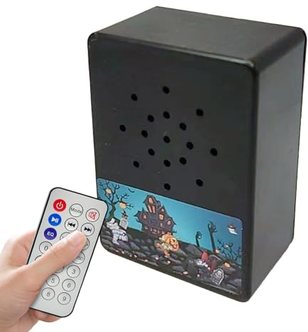 Creador De Sonidos De Halloween Para Exteriores | Más De 30 Decoraciones De Hogar De Miedo Novedosas | Máquina De Sonidos De Miedo De Halloween,Para Casa Dormitorio Patio Oficinas Apartamento Casa