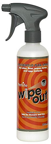 PETLIFE I Wipeout Flea Spray 500ml pack of 1