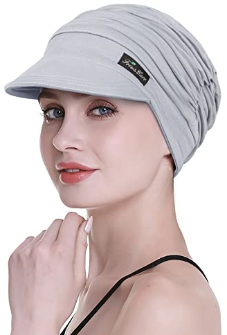 FocusCare Stilvolle Chemo-Zeitungsjunge Kappe für Haar-Verlust-Frauen-Krebs Beanie