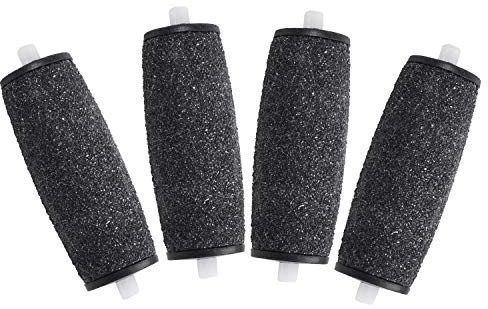 RETYLY 4 Unids/Lote Cabezas De Rodillos De Reemplazo para Terciopelo Suave Fichero Eléctrico Máquina De Pedicura Piel Muerta Removedor De Callos Herramienta De Cuidado De Pie