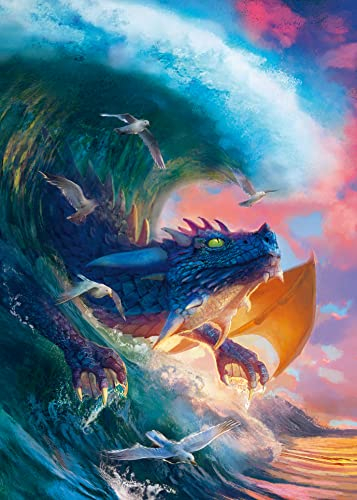 Ravensburger Dragon Race 1000 Piece Jigsaw Puzzle for Adults and Kids Age 12 Years Up